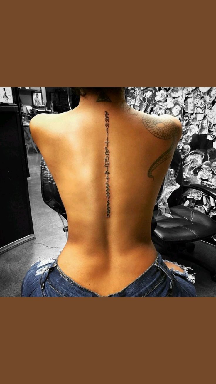 hieroglyphics tattoo egyptian tattoo backbone tattoo ideas