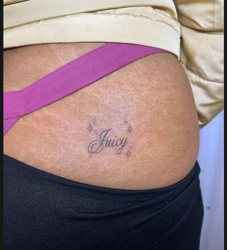 Juicy & Sexy: Female Butt Tattoo Ideas for a Daring Aesthetic