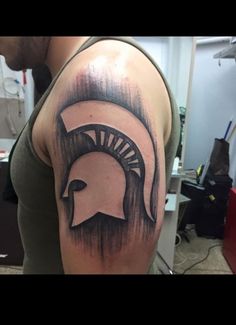 Discover 9 Spartan helmet tattoo ideas | helmet tattoo, spartan tattoo, spartan  helmet tattoo and more