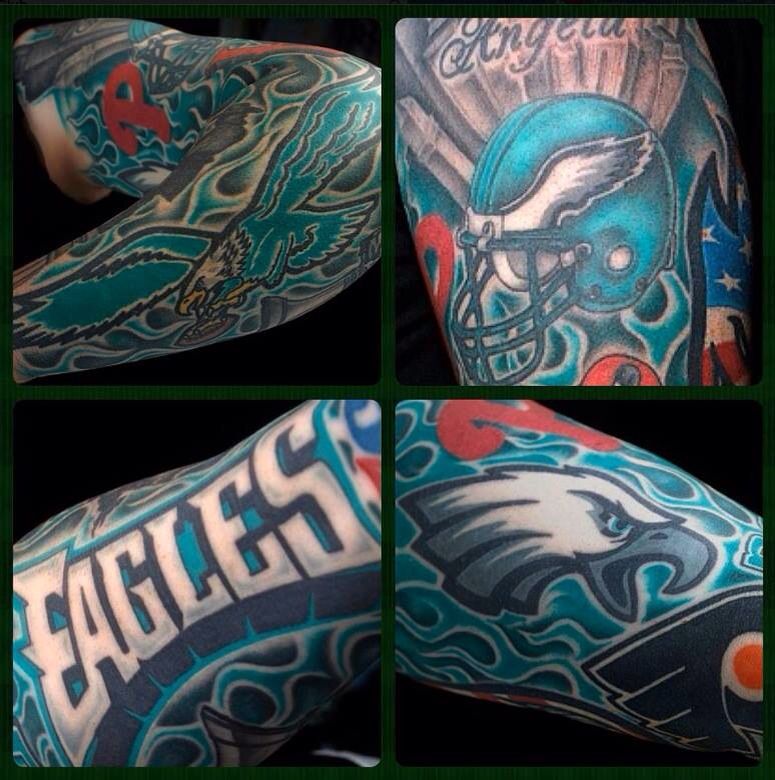 Philadelphia eagles tattoo