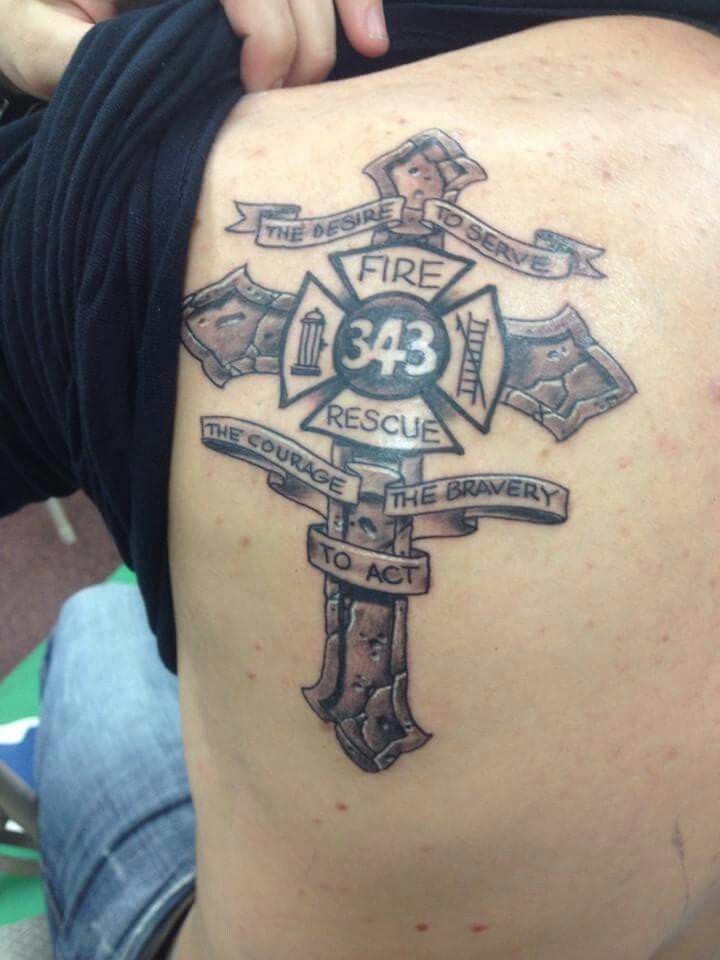 Firefighter tattoo More
