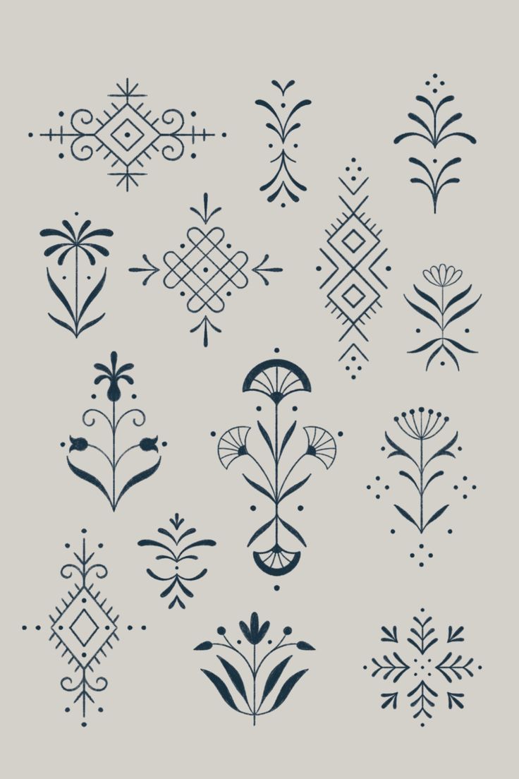 ornamental tattoo designs by Shannon Hansen