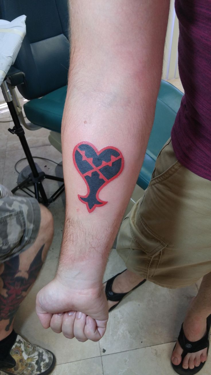 Pin by TheInsaneOne on Kingdom Hearts | Heartless tattoo, Kingdom hearts  tattoo, Gaming tattoo