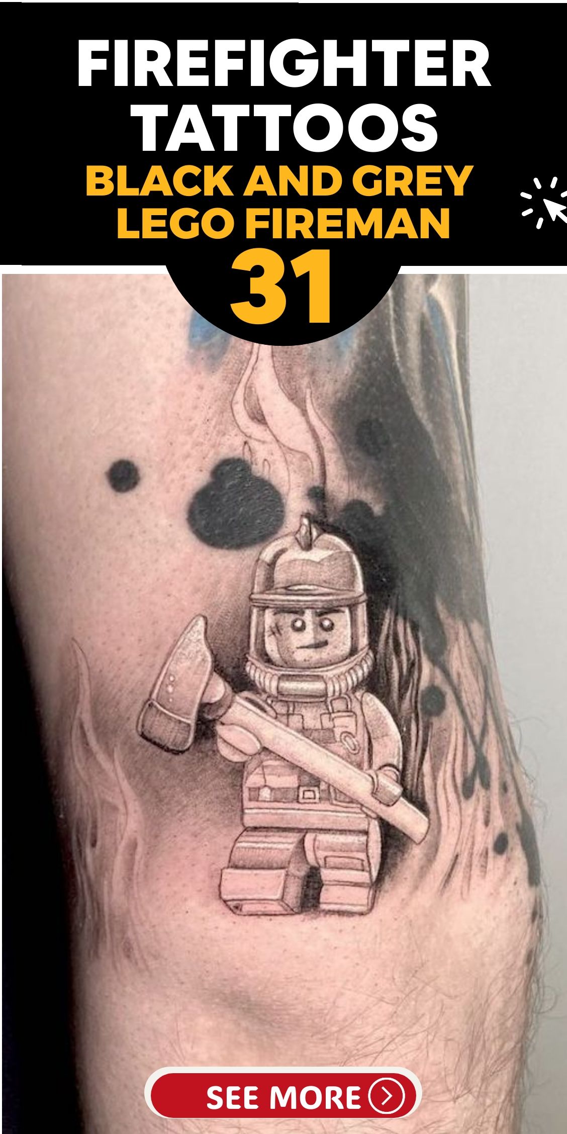 31 Empowering Firefighter Tattoos For Men and Women