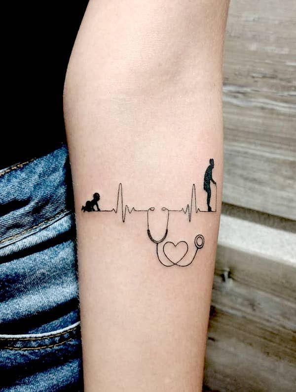 38 Beautiful Nurse Tattoos with Meaning - Our Mindful Life