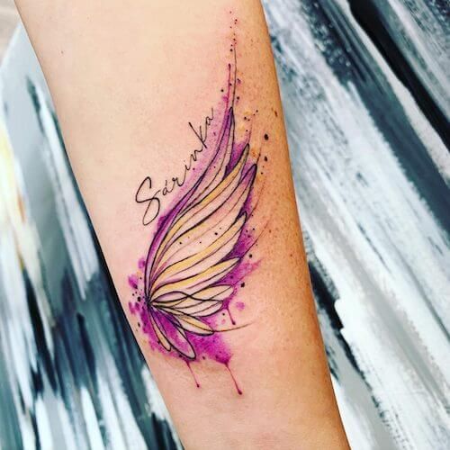 Angel Wing Tattoo Meaning: Symbolism & 100+ Best Angel Wings Tattoo Designs  For Women