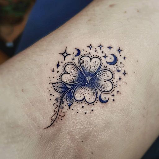 Colorful Black Clover Tattoo Artistry Set