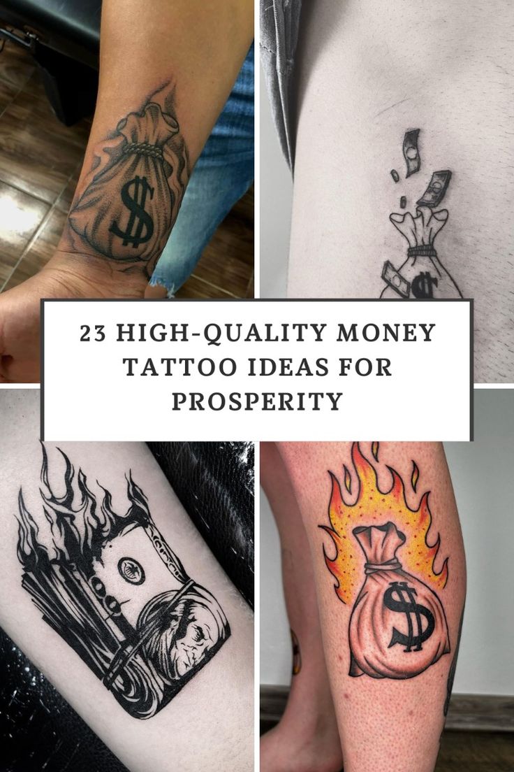 23 High-Quality Money Tattoo Ideas For Prosperity