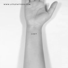 37 Birth Year Tattoos and tattoos ideas to save today | tattoos for women,  tattoo set, temporary tattoo and more