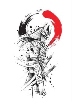 Discover 22 Samurai and Ninja Tattoo Ideas | sketch style tattoos, trash  polka tattoo designs, samurai ink art and more