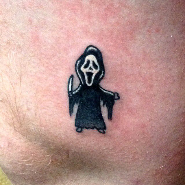 Ghostface tattoo