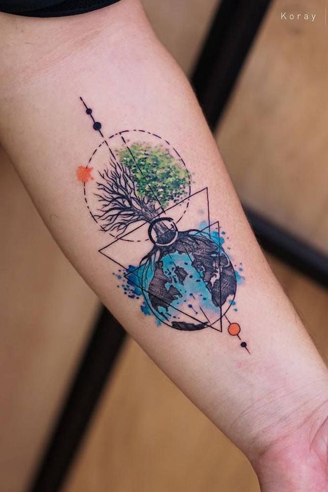 33 Beautiful Tree Tattoo Designs with a Deeper Meaning to Them