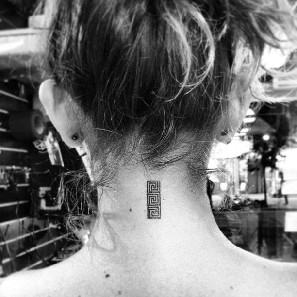 Greek Meander Tattoo