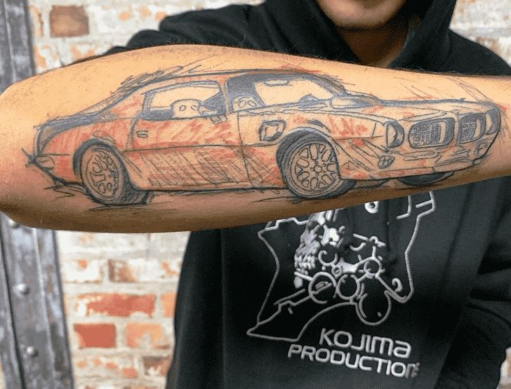 Car Tattoo Design Ideas Images