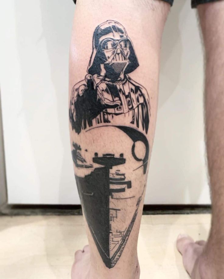 Tattoos, Check more at https://outsons.com/amazing-darth-vader-tattoo- designs/