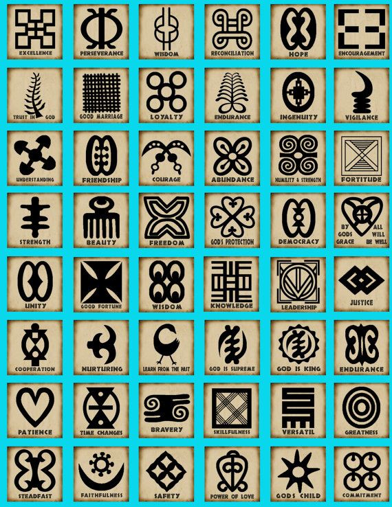 Adinkra Symbols