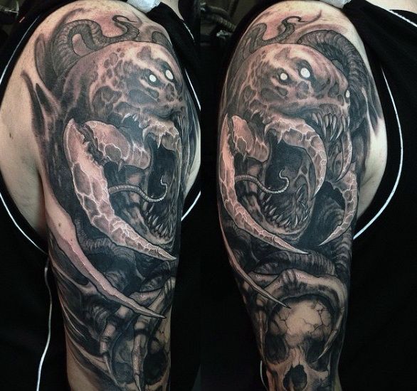 87 Wicked Demon Tattoos for Men