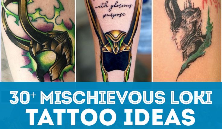 30 Mischievous Loki Tattoos