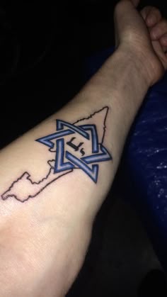 Discover 11 Tattoo Magen David and Hebrew Tattoo Ideas | blue hebrew tattoo  art, star of david tattoo, jewish star tattoo and more