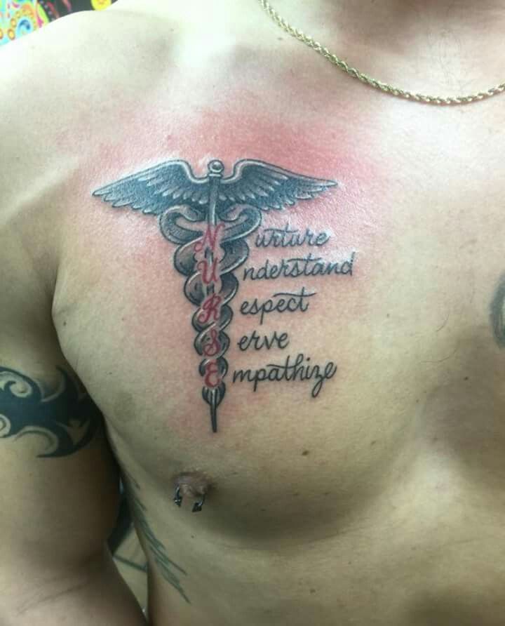 Nurse tattoo--I would do it a little differently but really love the meaning