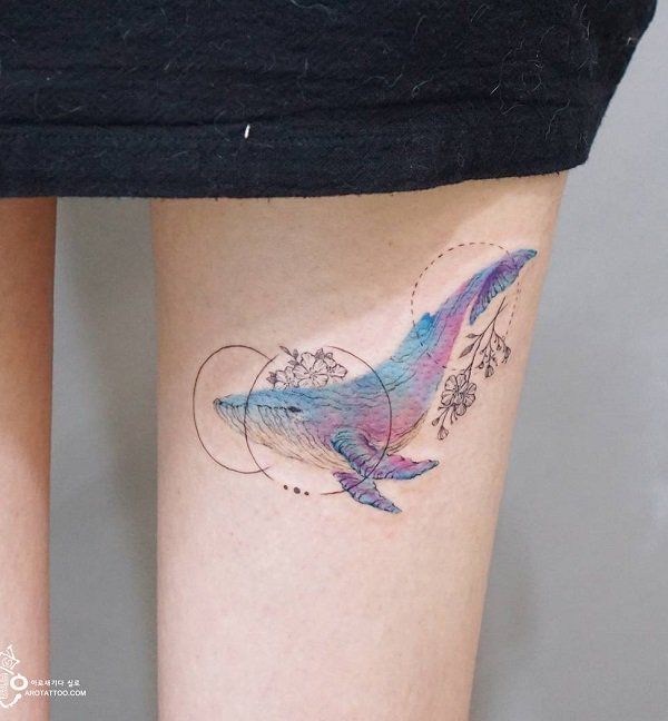 35 Whale Tattoo Ideas | Art and Design