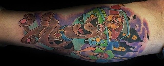 60 Classic Scooby Doo Tattoo Designs for Men