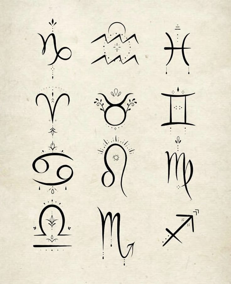 Zodiac Tattoos - A Stylish Way to Express Your Astrological Sign