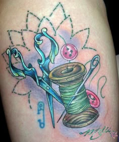 35 Sewing tattoo ideas | sewing tattoos, tattoos, tattoo designs