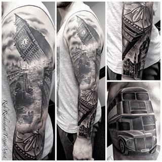 15 Gorgeous London-Inspired Tattoos You'll Absolutely Love