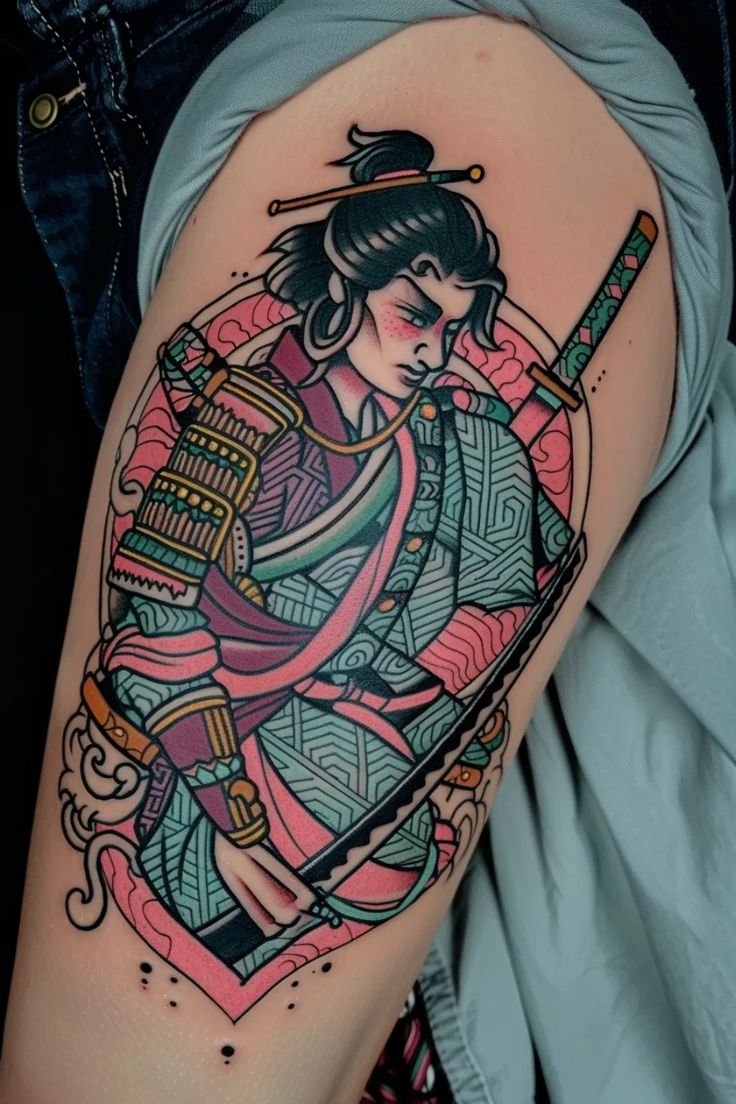 Bold and Beautiful Samurai Tattoo Ideas