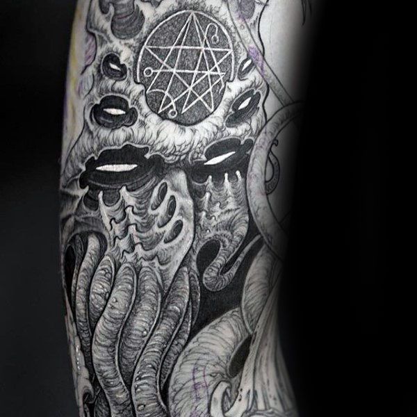 70 Cthulhu Tattoo Designs for Men