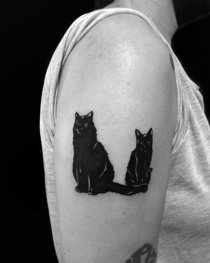 Creative Black Cat Tattoo Ideas