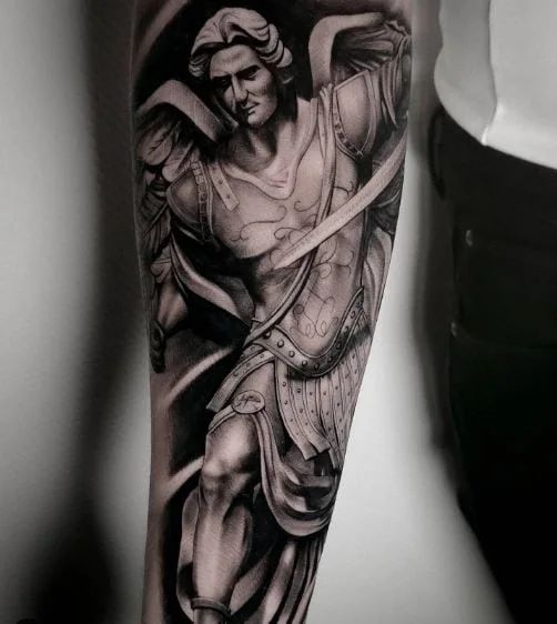 105+ St. Michael Tattoo Ideas To Bring ...