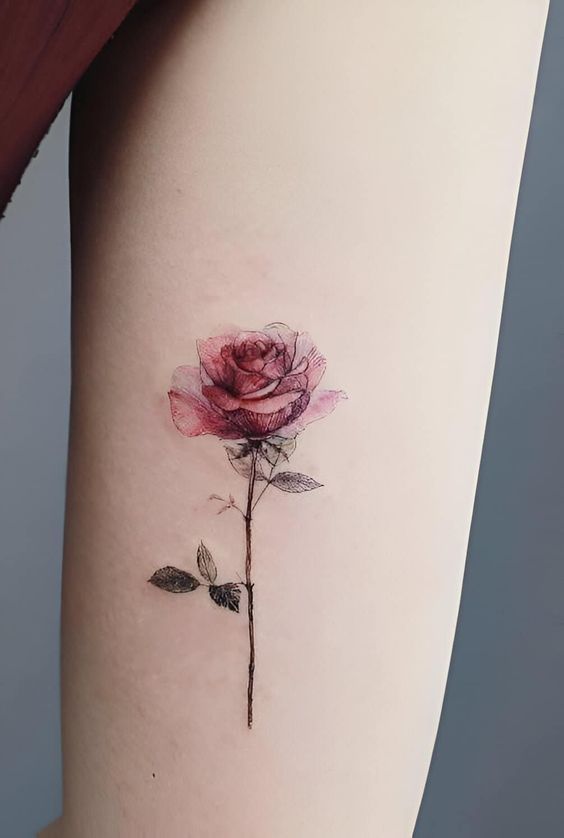 30 Elegant Feminine Rose Tattoos To Maximize Your Charm