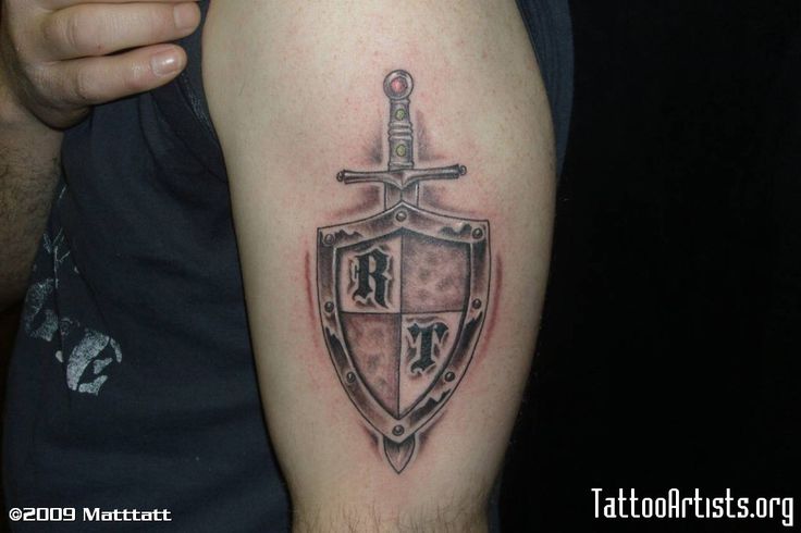 Shield tattoo, Tattoos, Tattoo designs