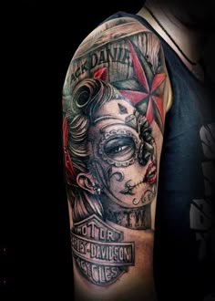 Discover 130 Harley Inked and harley davidson tattoos ideas | harley,  harley tattoos, biker tattoos and more