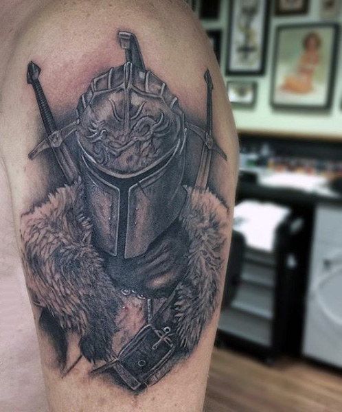 83 Knight Tattoo Designs for Men