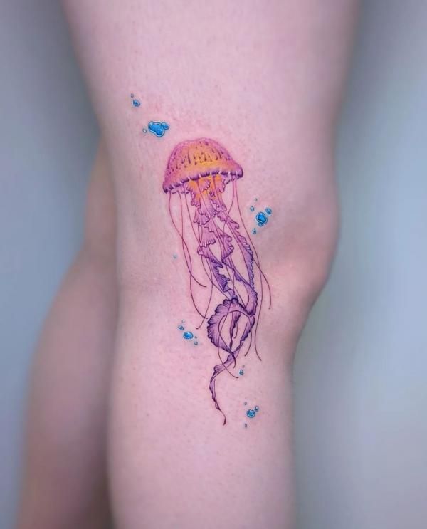100 Jellyfish Tattoo Designs: the Elegance of Marine Life | Art and Design