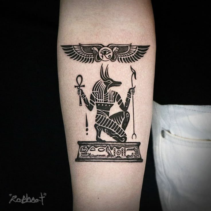 62+ Egyptian Anubis Tattoo Ideas That Will Blow Your Mind