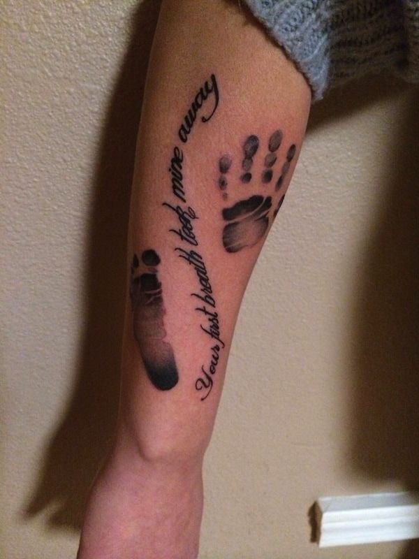 75 Baby Footprint Tattoo Ideas You Will Love - Wild Tattoo Art