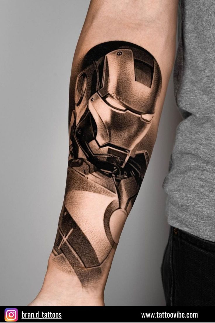Iron Man Avenger tattoo