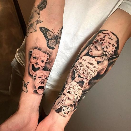 50+ Laugh Now Cry Later Tattoo Designs