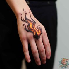 11 Flame tattoos ideas | flame tattoos, tattoos, fire tattoo
