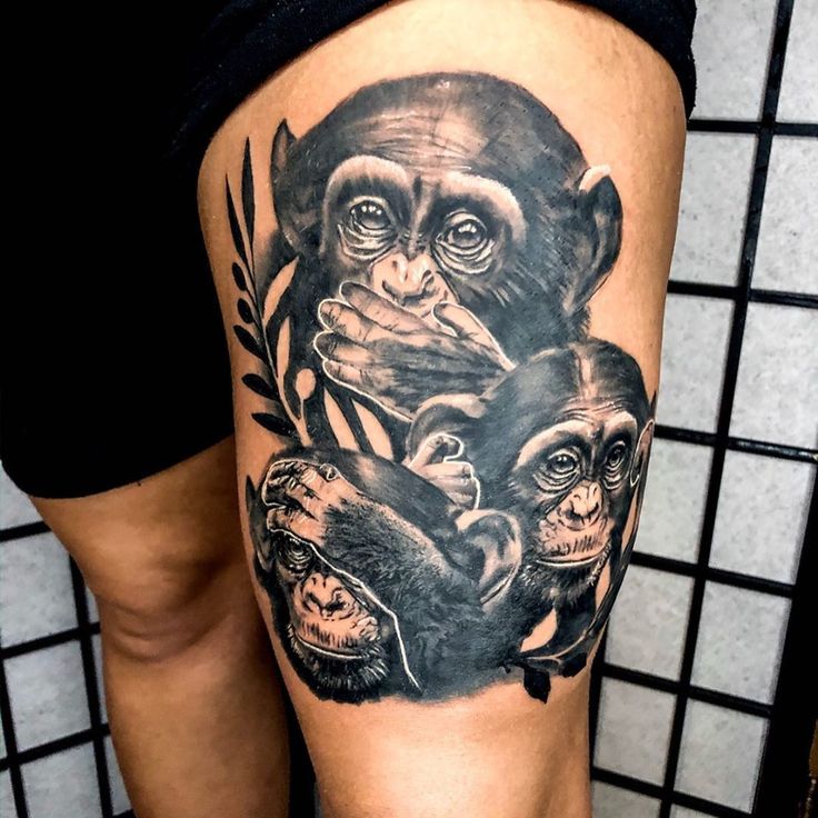 235+ Amazing Monkey Tattoo Designs (2024)