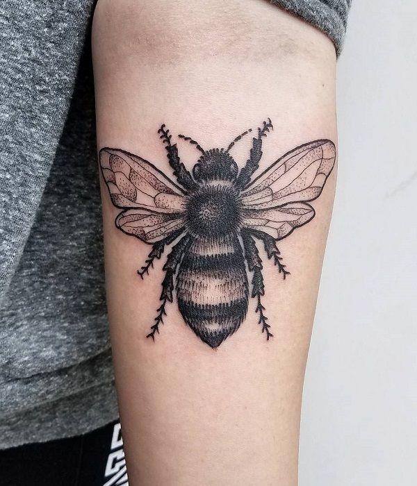 75 Cute Bee Tattoo Ideas | Art and Design