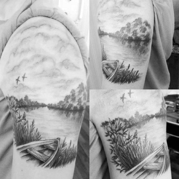 50 Amazing River Tattoos for Men