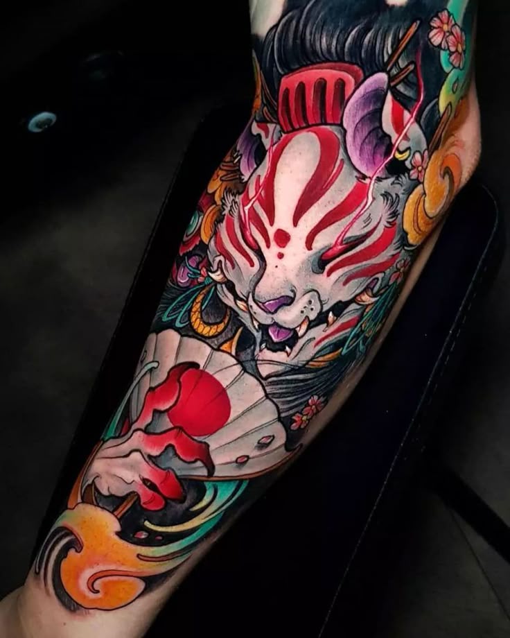 Kitsune Tattoo Meanings Explained - 10 Popular Designs