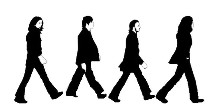 Beatles silhouette