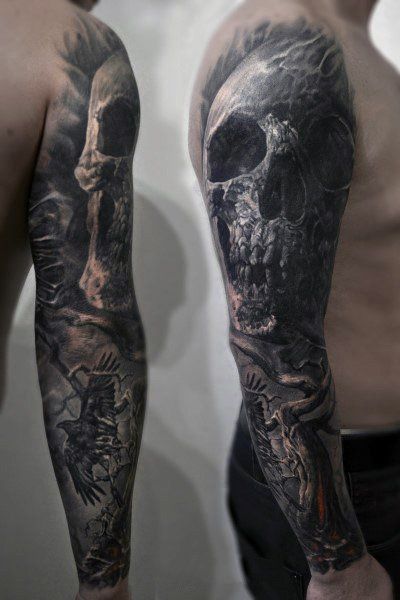 51 Spooky Gothic Tattoos for Men