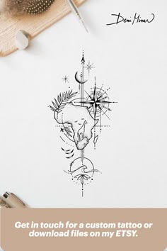 Ghana Symbols Tattoo